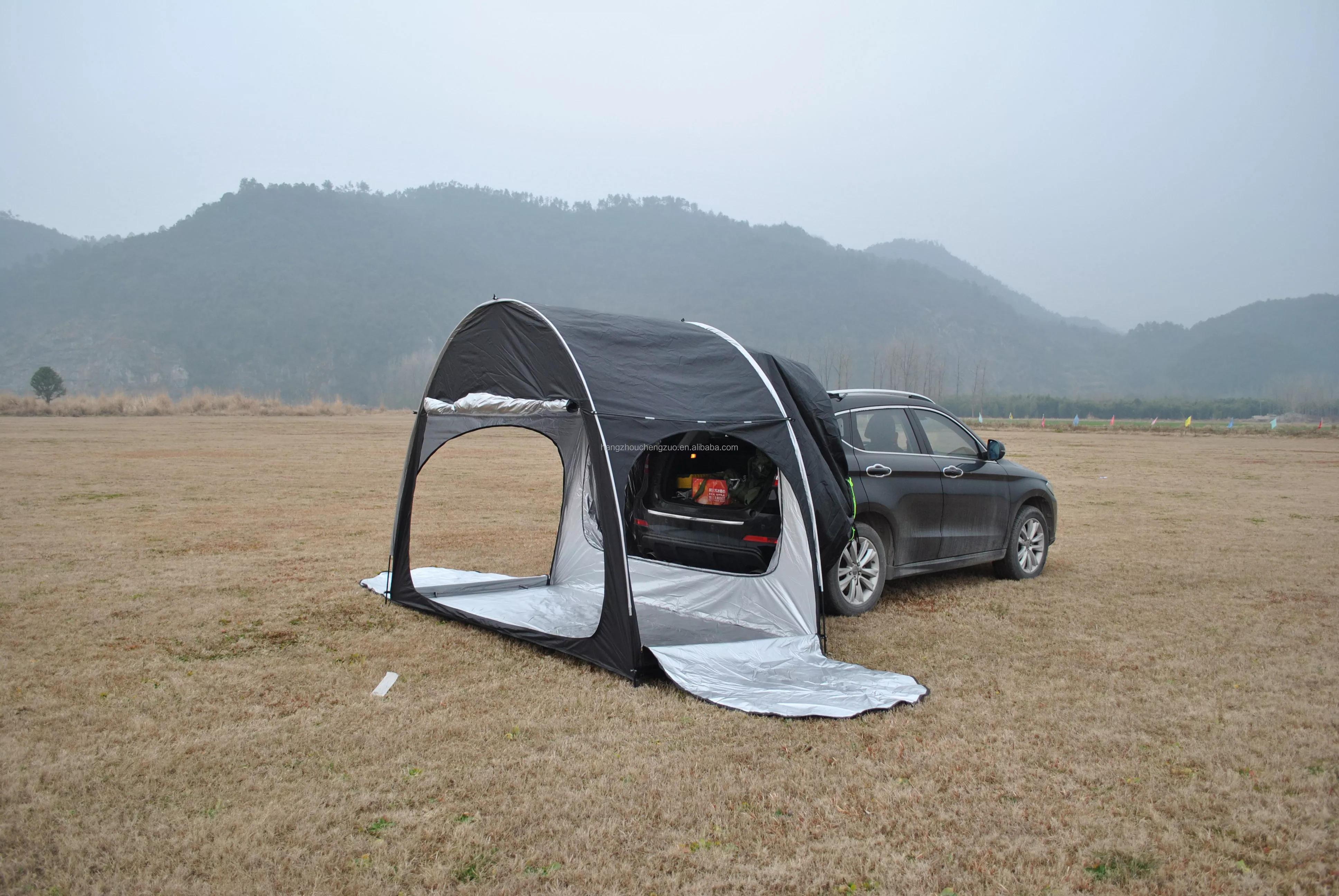 Cheap Goat Tents CZX 557 Car Awning Sun Shelter tent,SUV Rear Tent,Portable Waterproof car rear tent can be used as bike tent or storage tent   